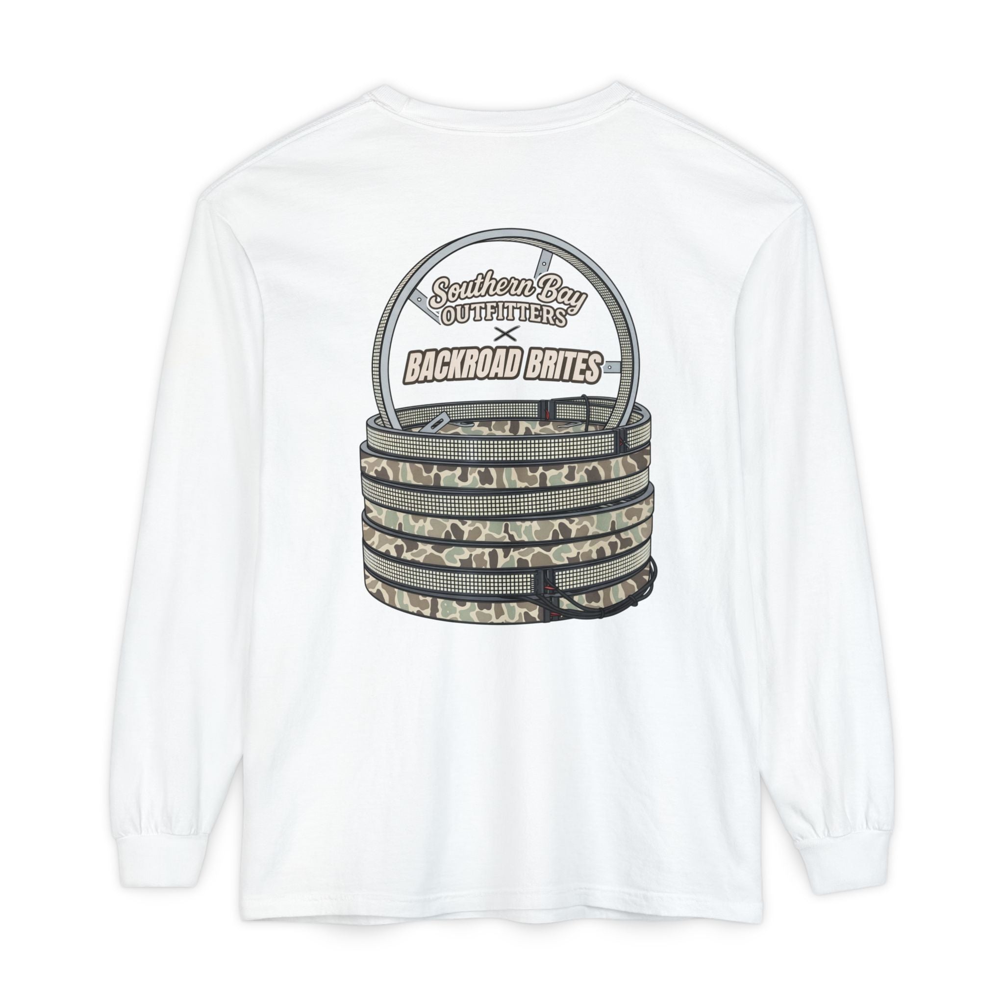 Unisex Garment-dyed Long Sleeve T-Shirt