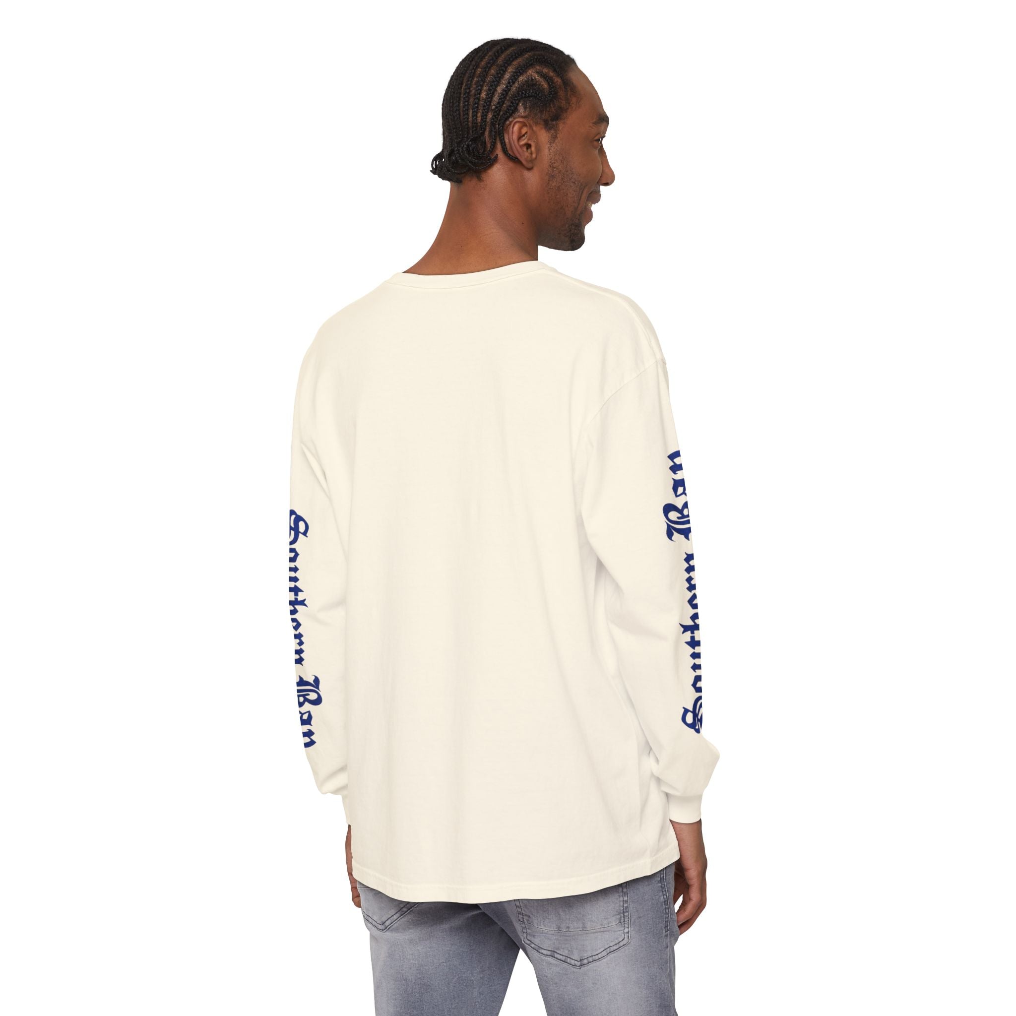 Unisex Garment-dyed Long Sleeve T-Shirt