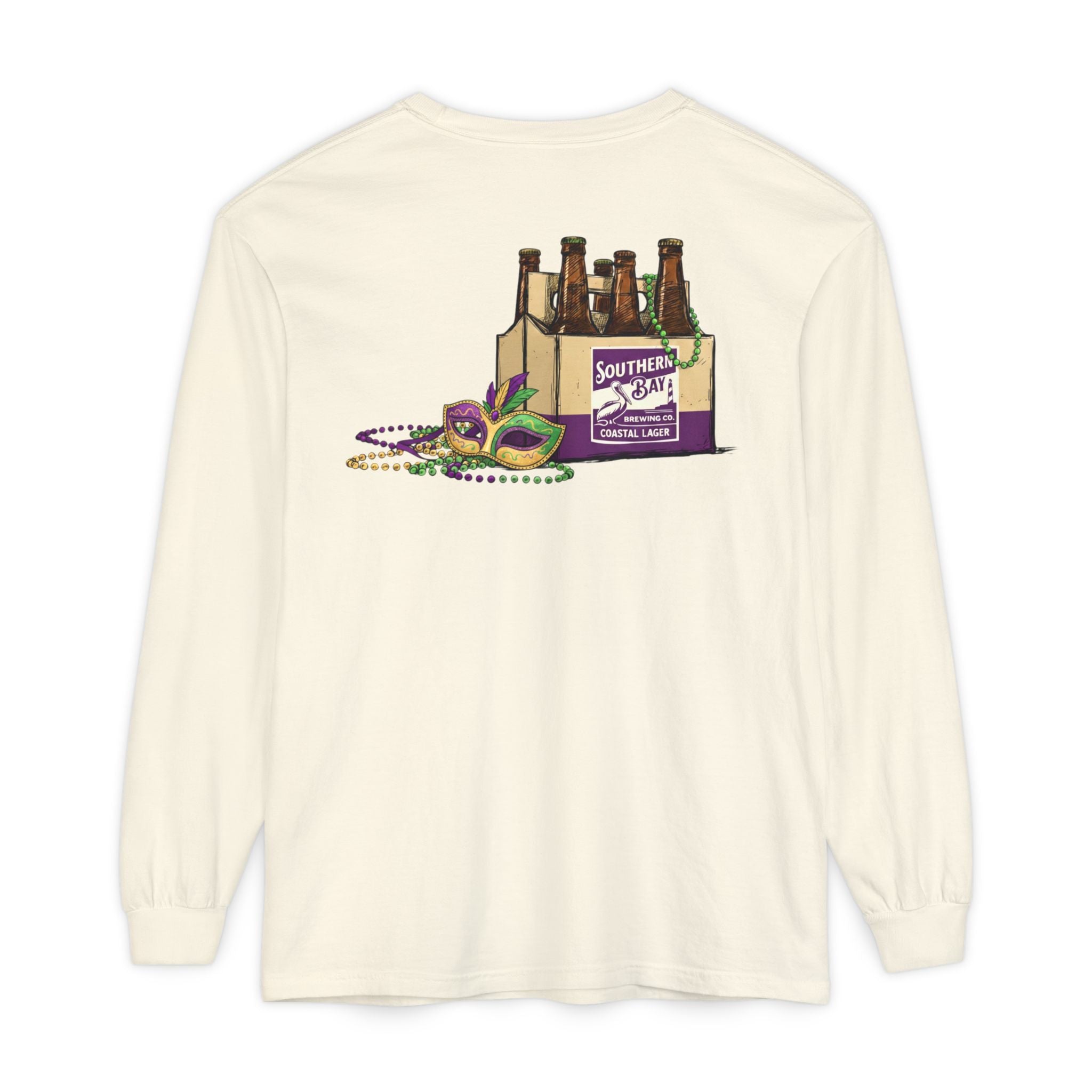 Unisex Garment-dyed Long Sleeve T-Shirt