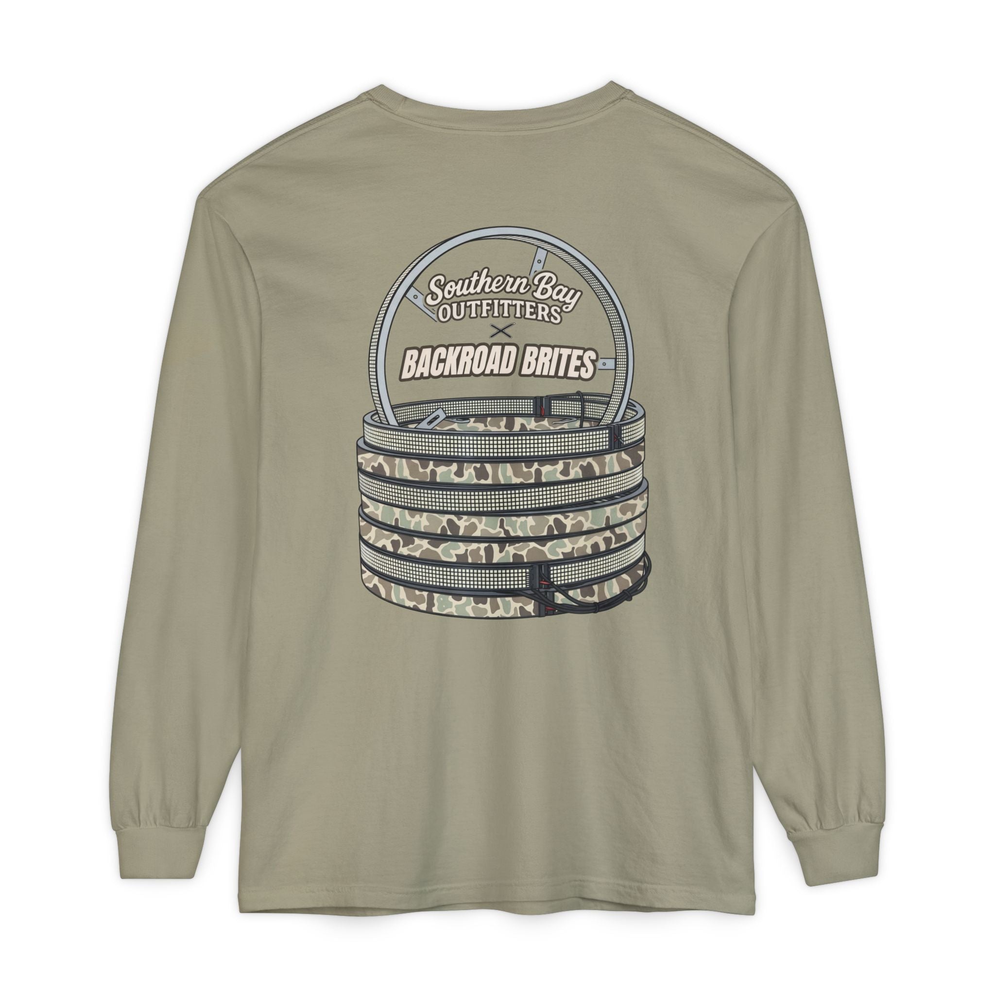 Unisex Garment-dyed Long Sleeve T-Shirt