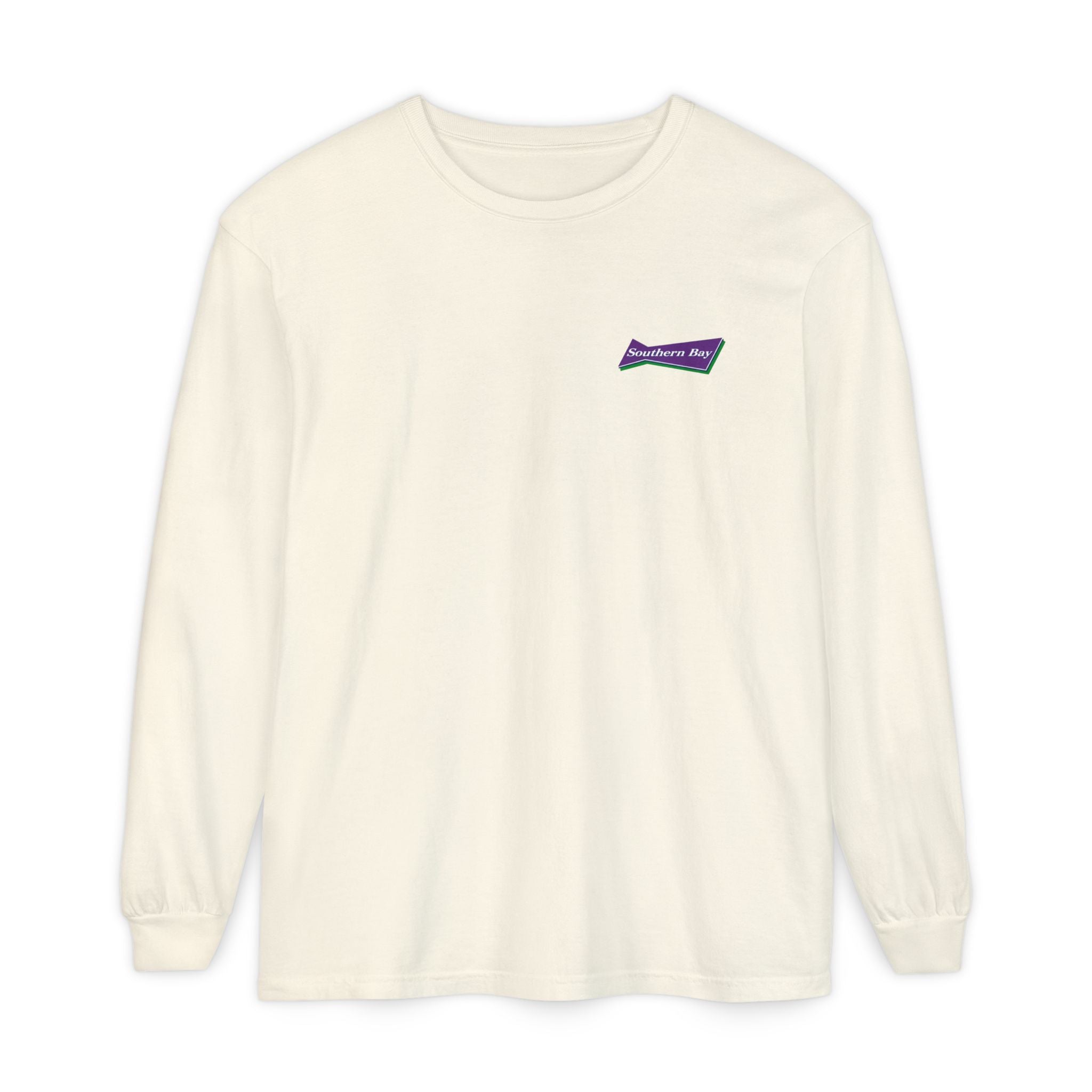 Unisex Garment-dyed Long Sleeve T-Shirt