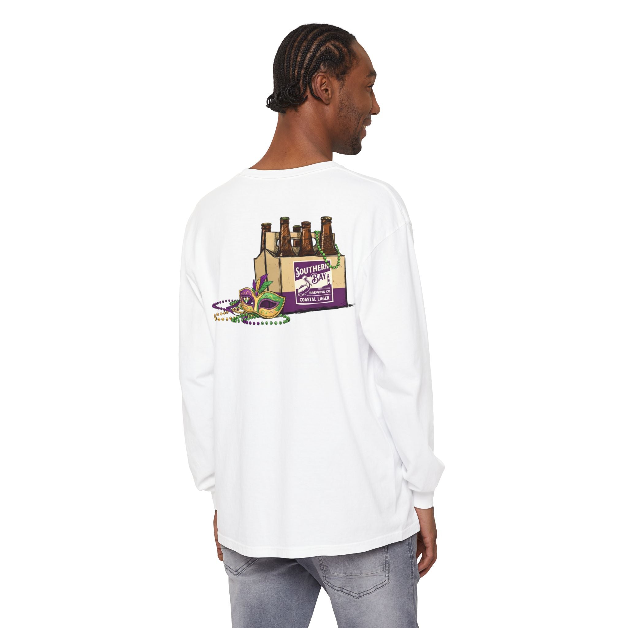 Unisex Garment-dyed Long Sleeve T-Shirt
