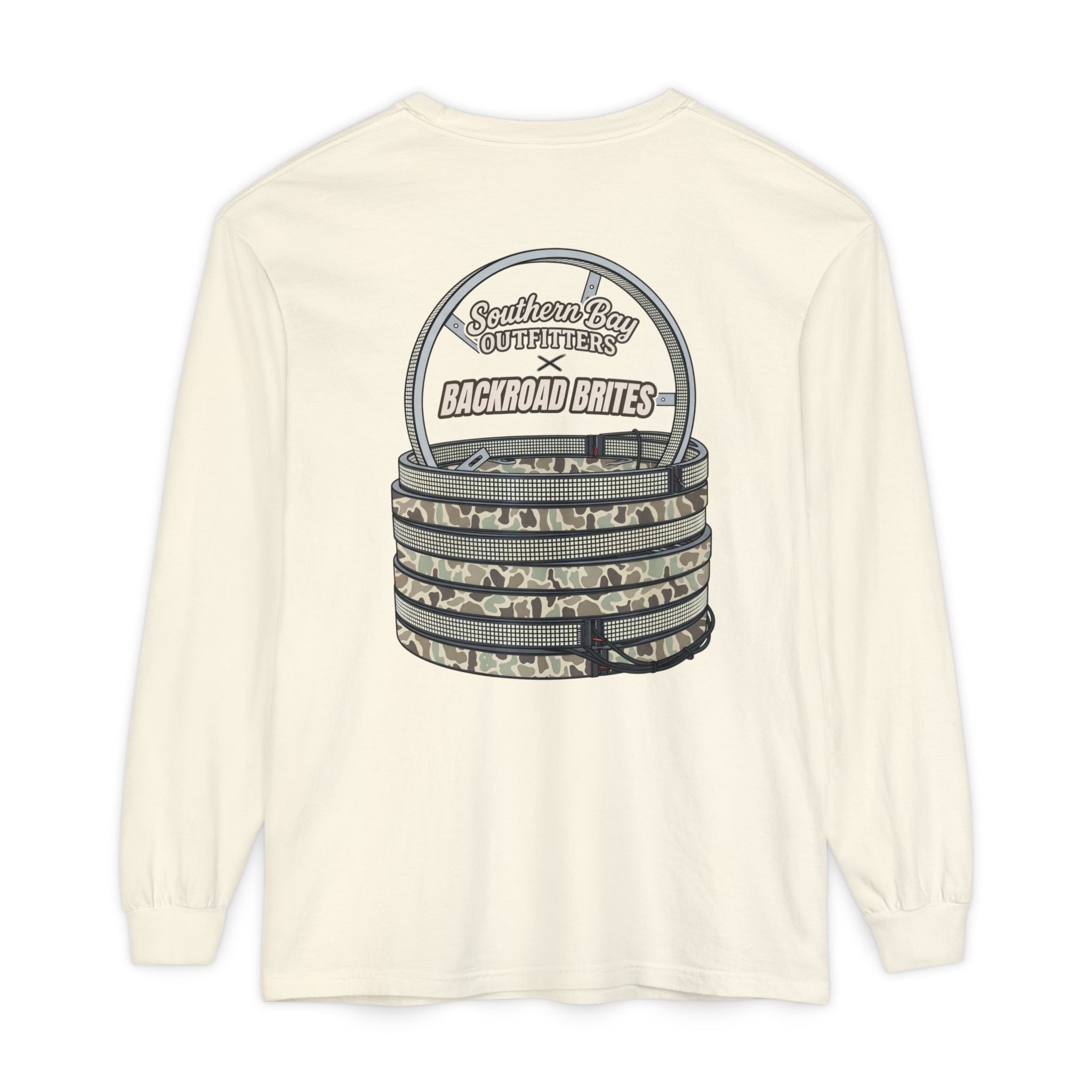 Unisex Garment-dyed Long Sleeve T-Shirt