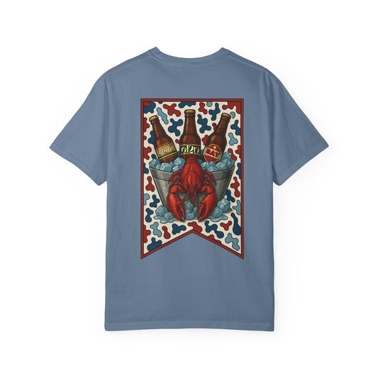 Crawfish Beer Bucket T-Shirt