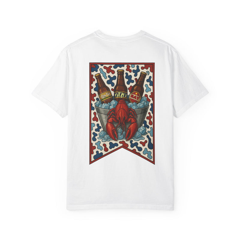 Crawfish Beer Bucket T-Shirt