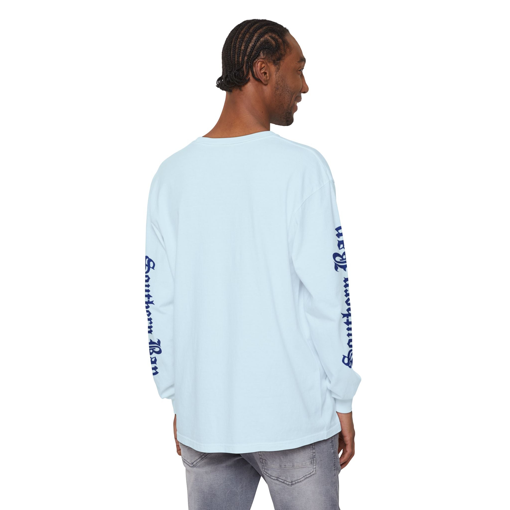 Unisex Garment-dyed Long Sleeve T-Shirt