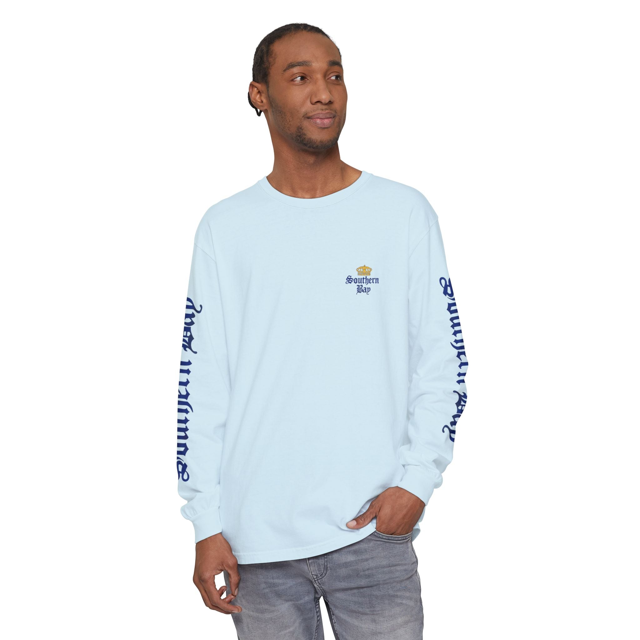 Unisex Garment-dyed Long Sleeve T-Shirt