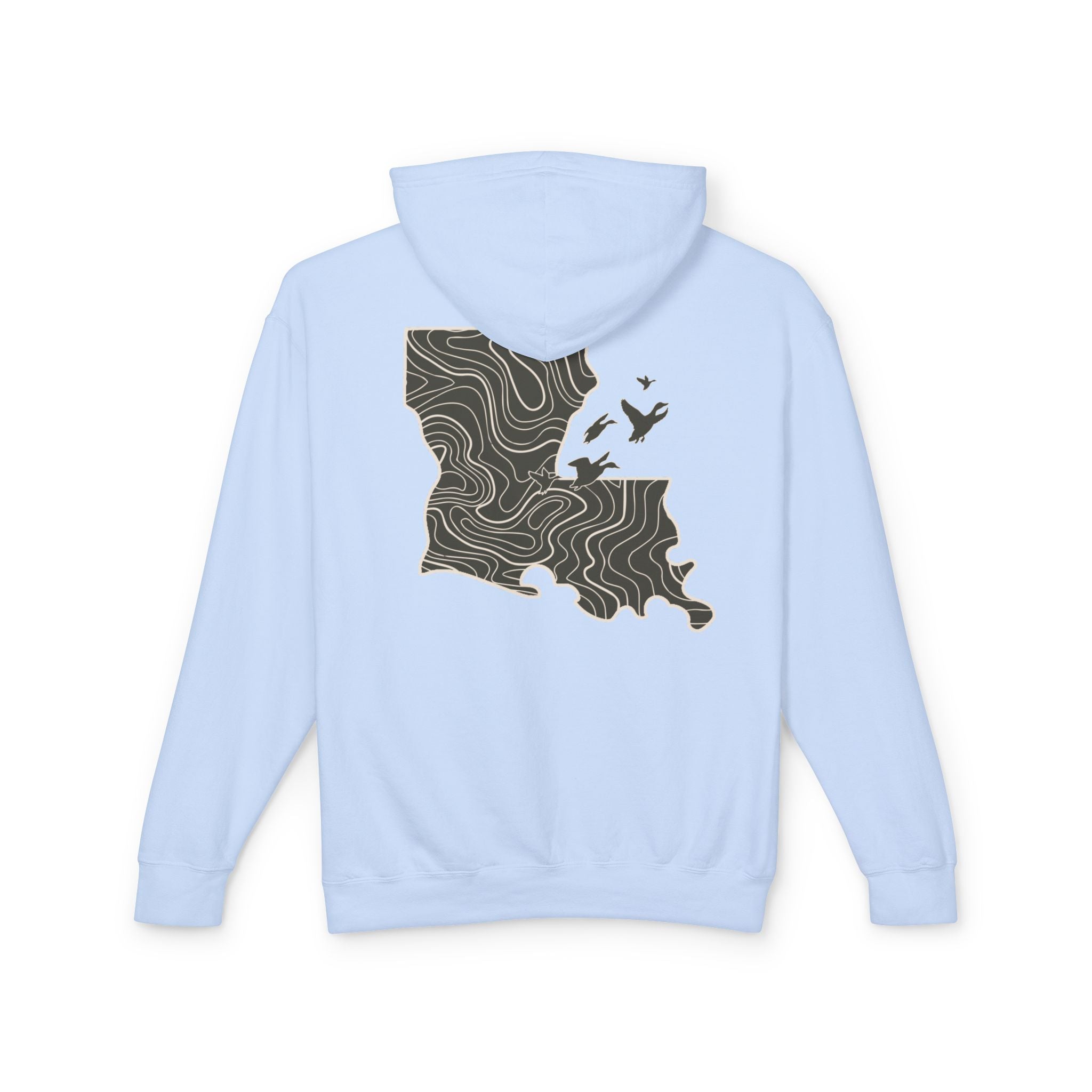 Topographic Boot Hoodie