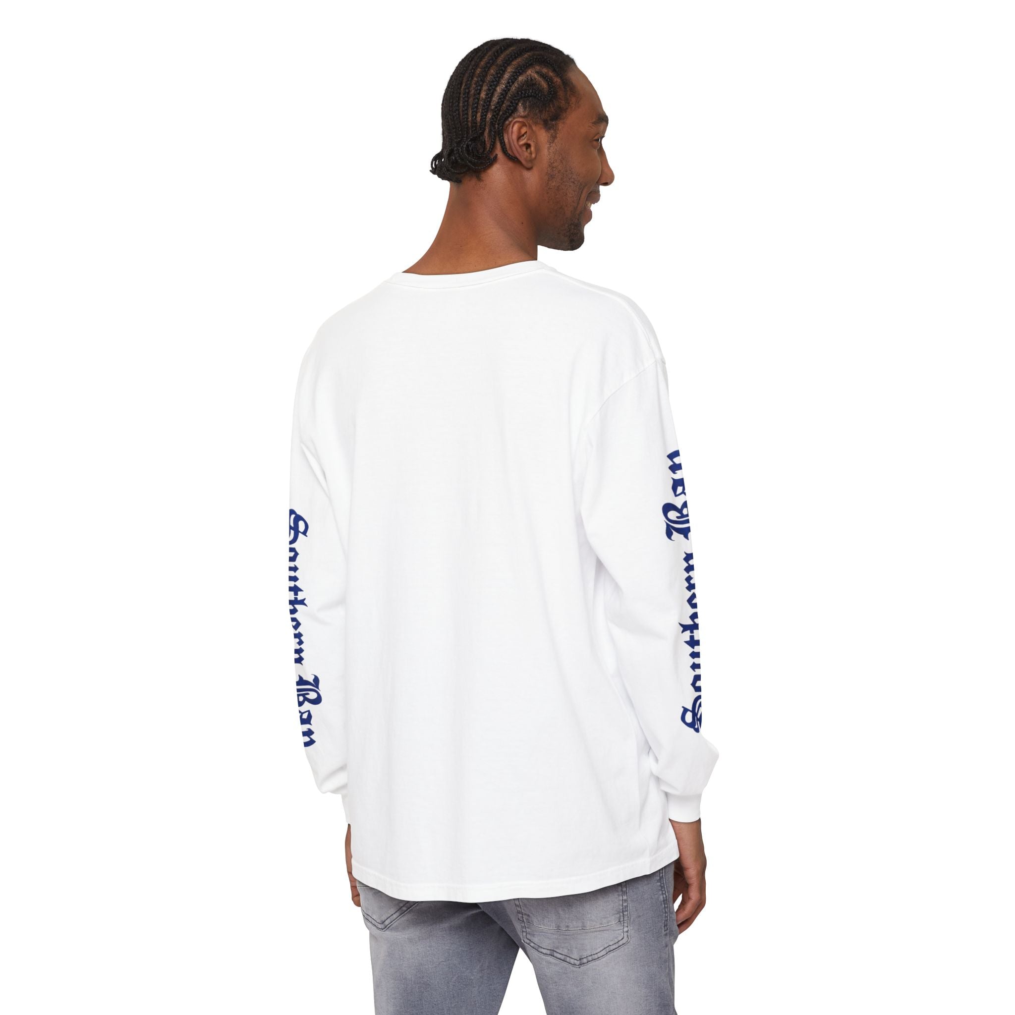 Unisex Garment-dyed Long Sleeve T-Shirt