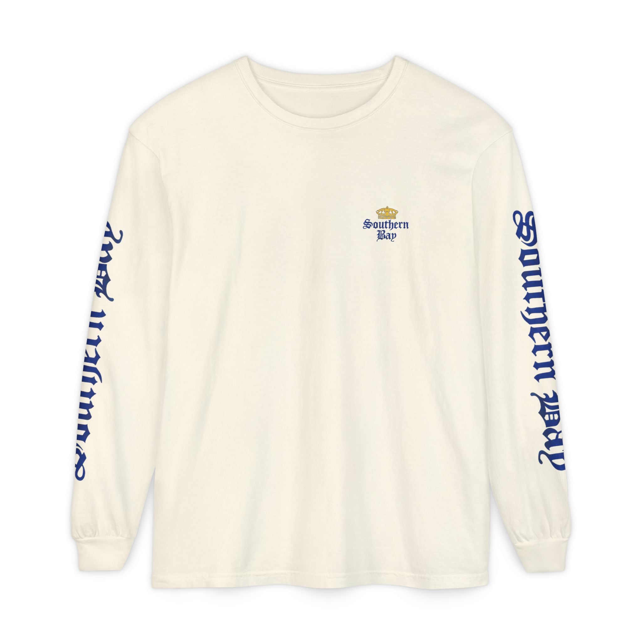 Unisex Garment-dyed Long Sleeve T-Shirt