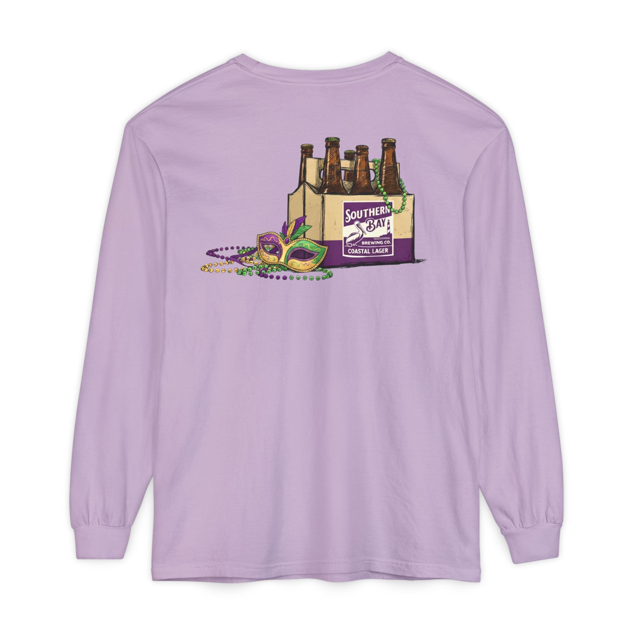 Unisex Garment-dyed Long Sleeve T-Shirt