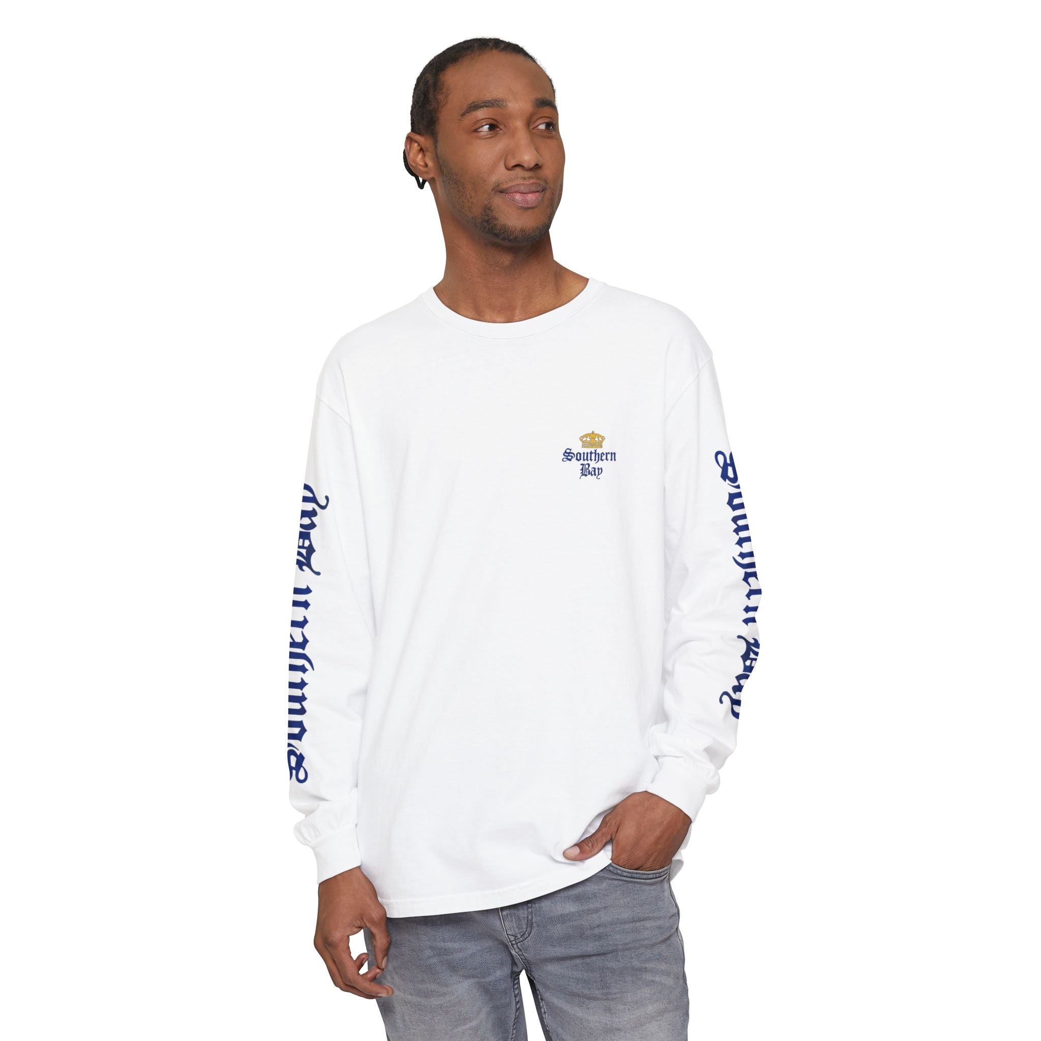 Unisex Garment-dyed Long Sleeve T-Shirt