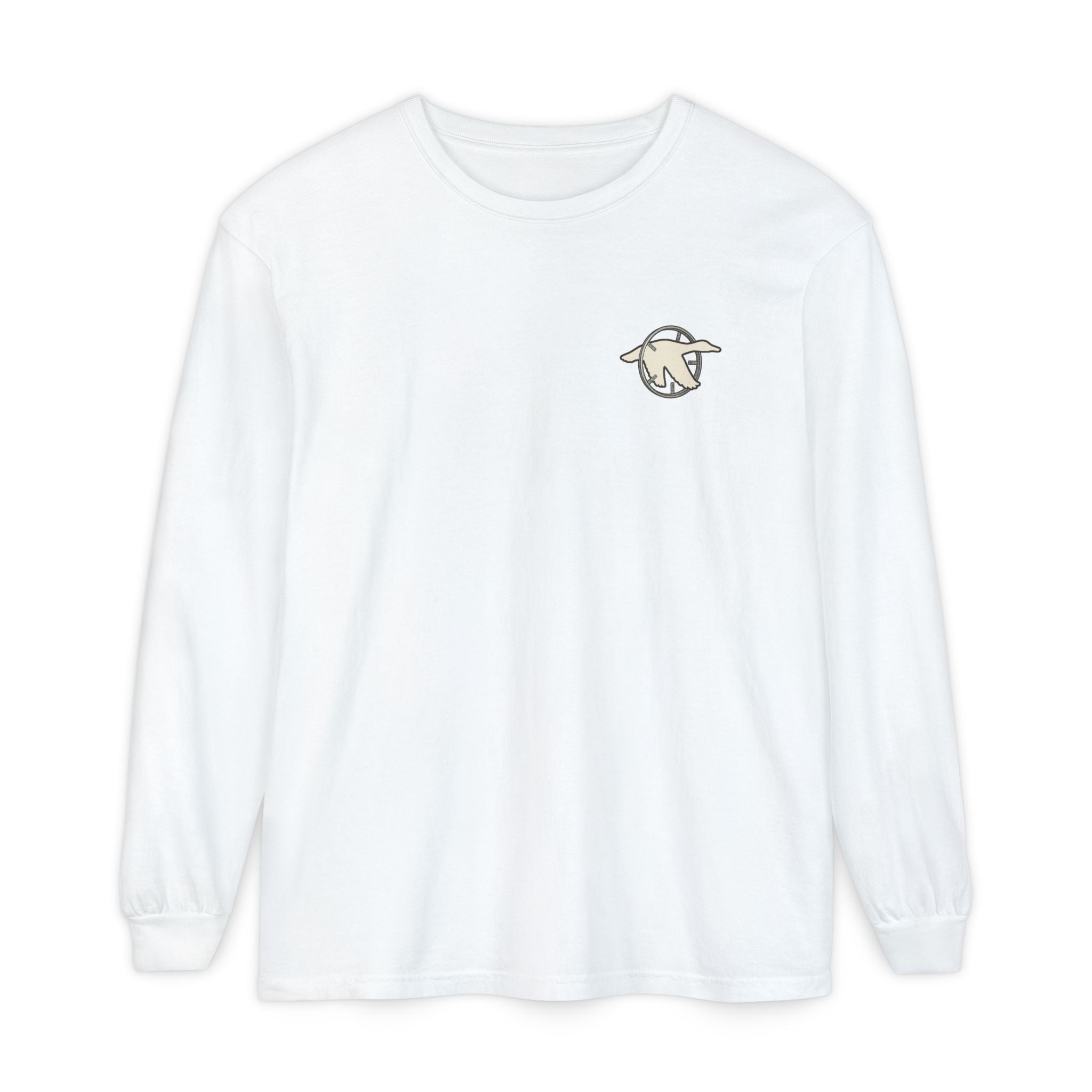 Unisex Garment-dyed Long Sleeve T-Shirt