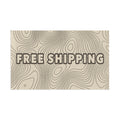 Flag - "FREE SHIPPING" Promotional Banner Flag