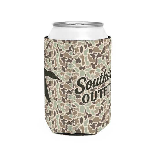 Camouflage Can Cooler Sleeve, Southern Bay Outfitters, Outdoor Gear, Hunting Accessories, Summer BBQ, Camping Essentials