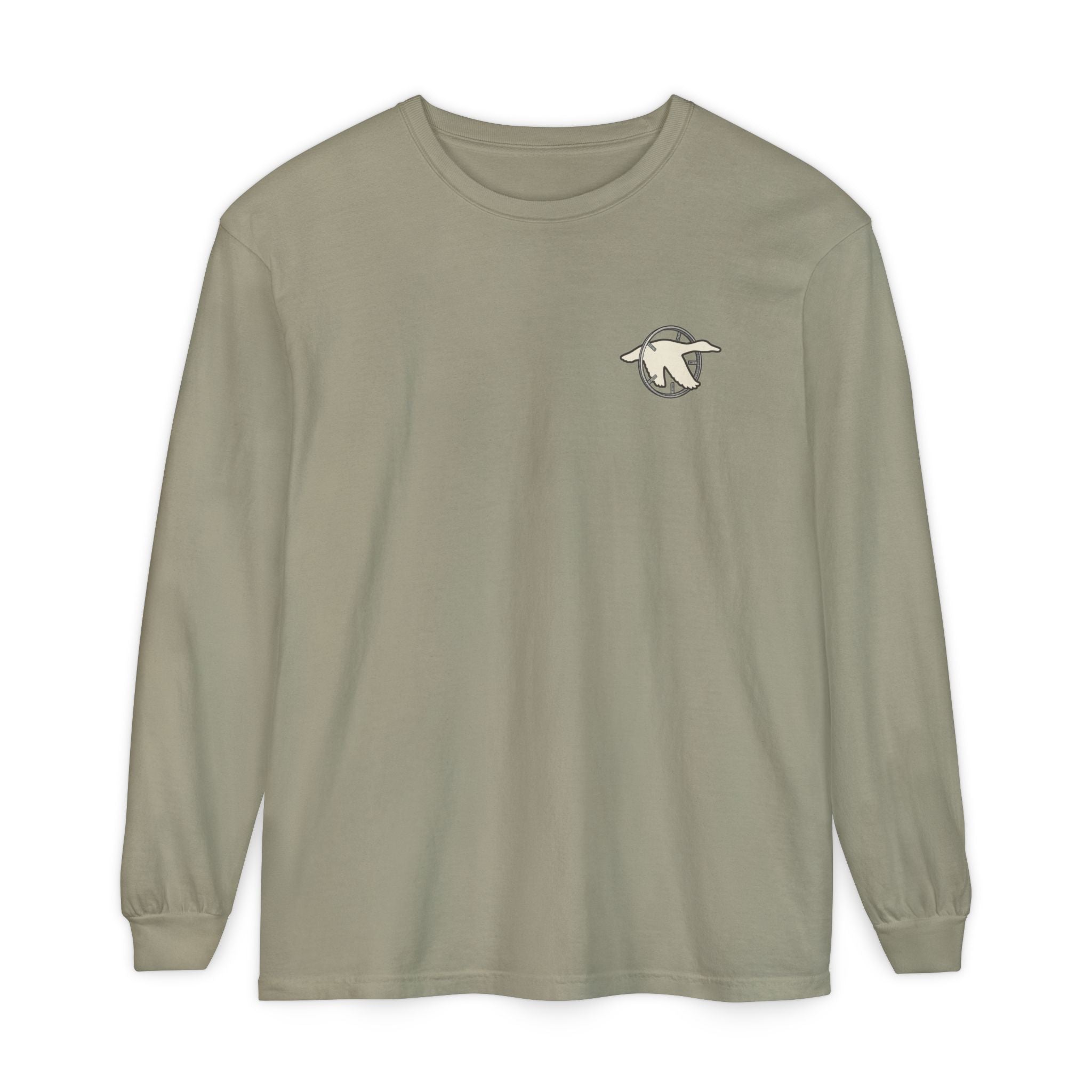 Unisex Garment-dyed Long Sleeve T-Shirt