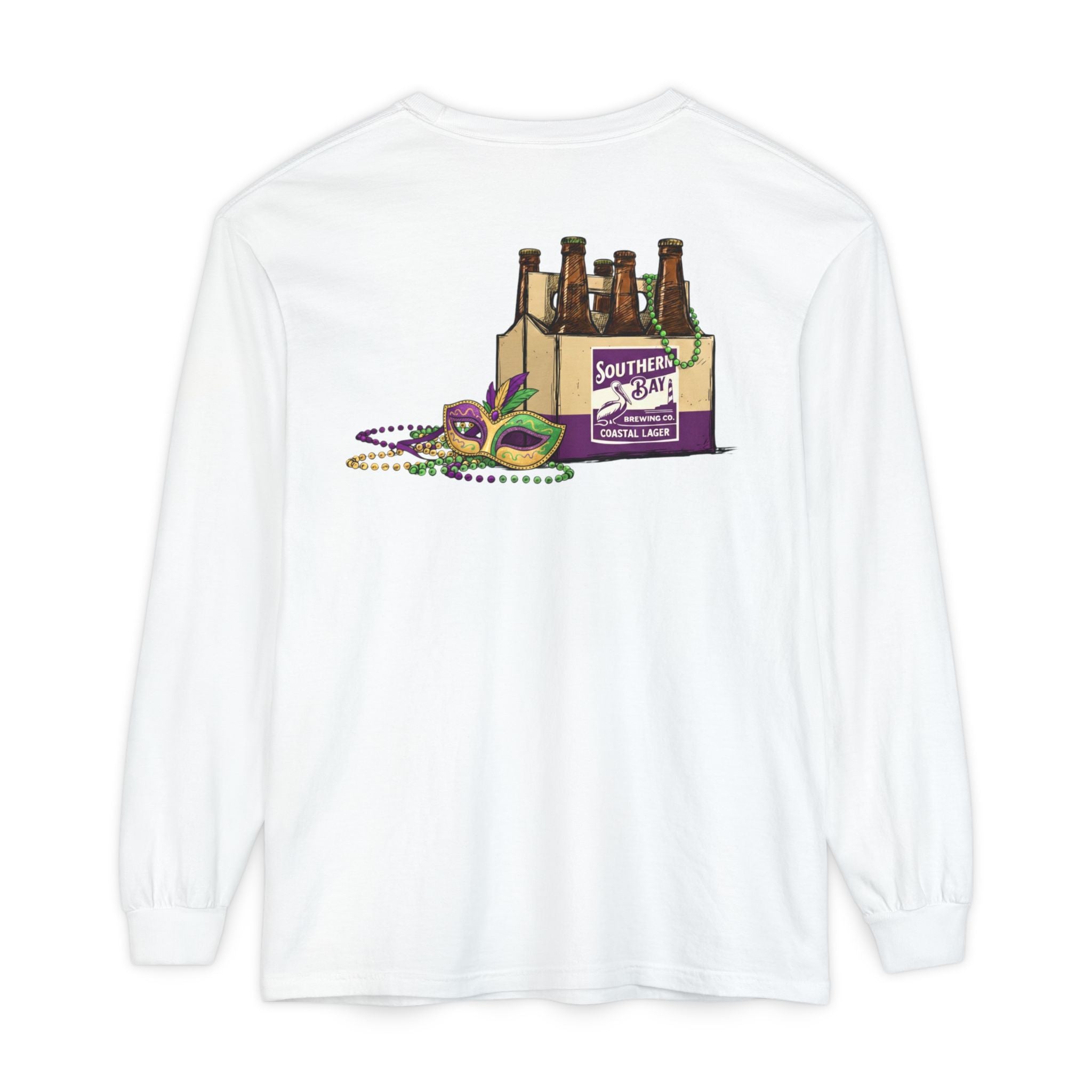 Unisex Garment-dyed Long Sleeve T-Shirt
