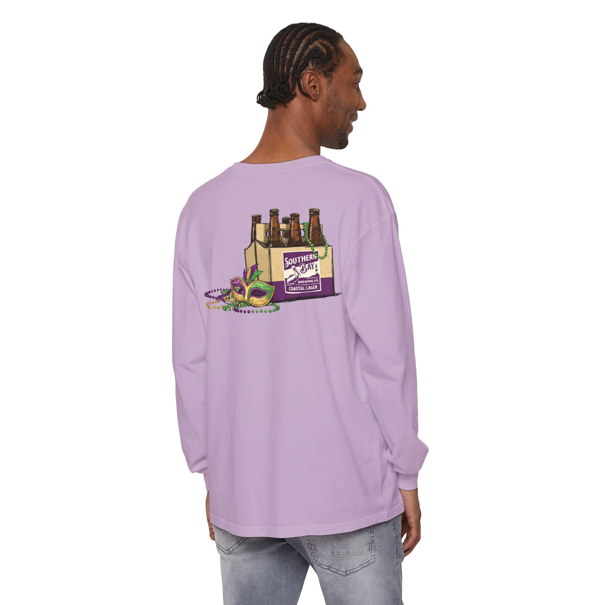 Unisex Garment-dyed Long Sleeve T-Shirt