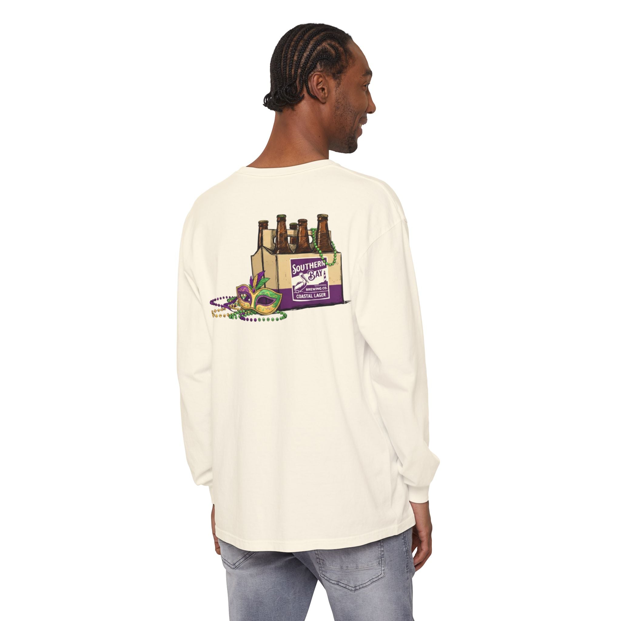 Unisex Garment-dyed Long Sleeve T-Shirt