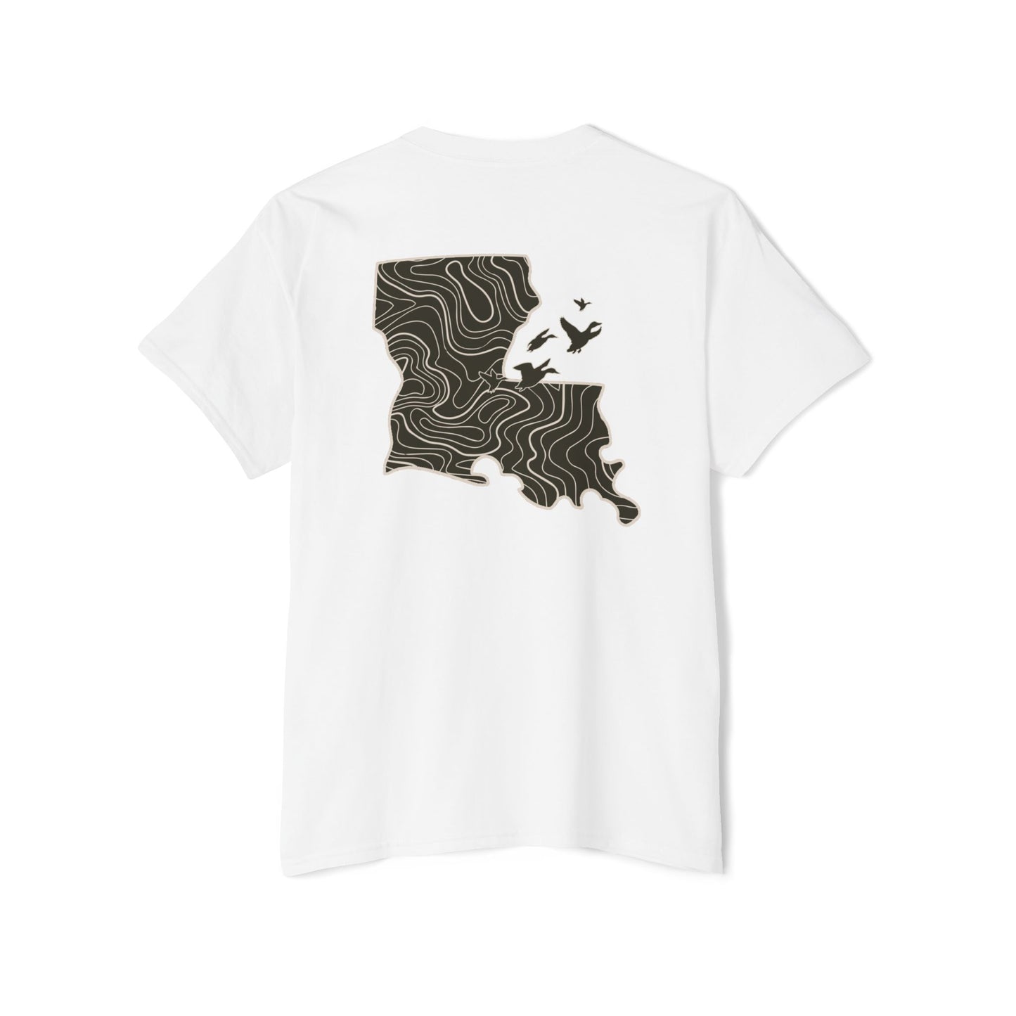 Topographic Boot Pocketed T-Shirt