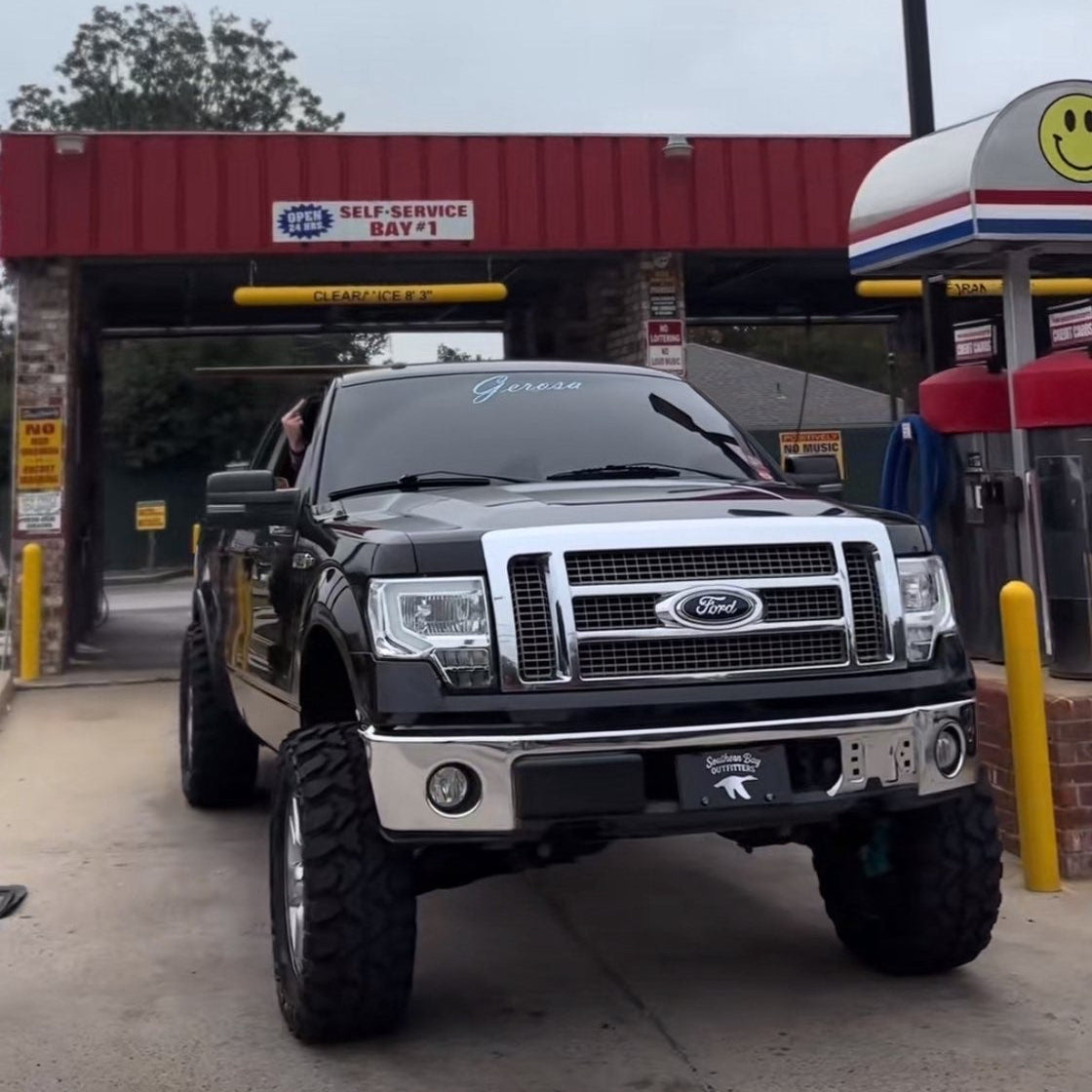 Southern Bay Chrome Logo Plate