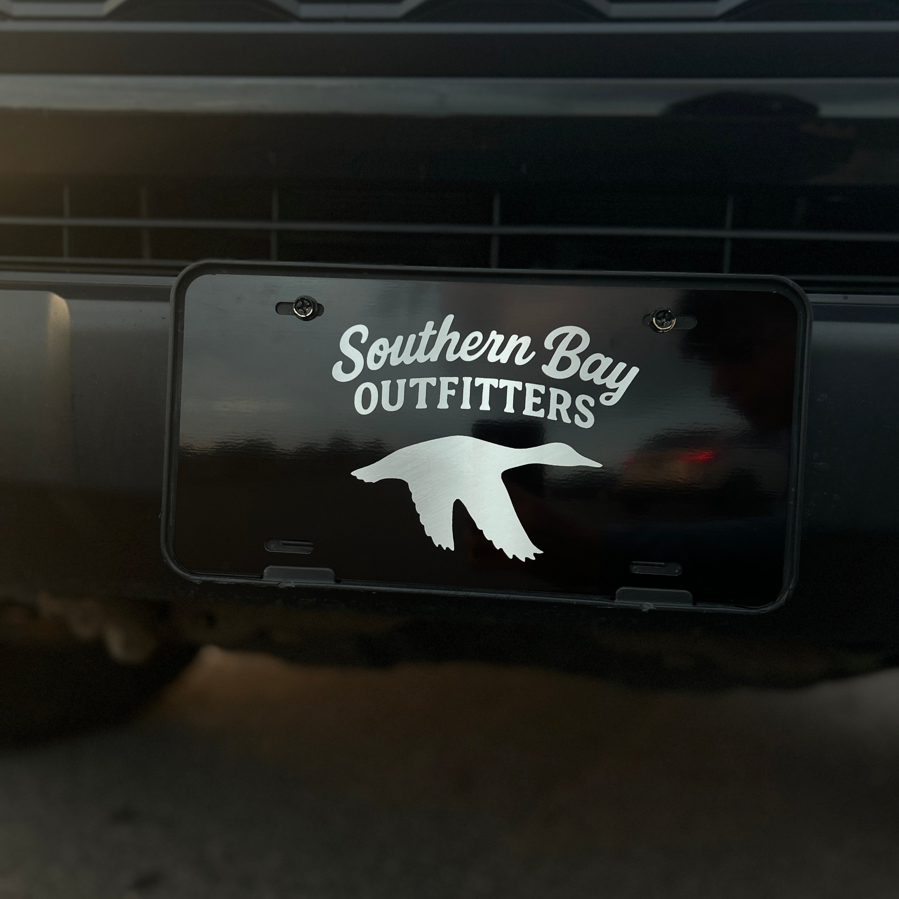 Southern Bay Chrome Logo Plate
