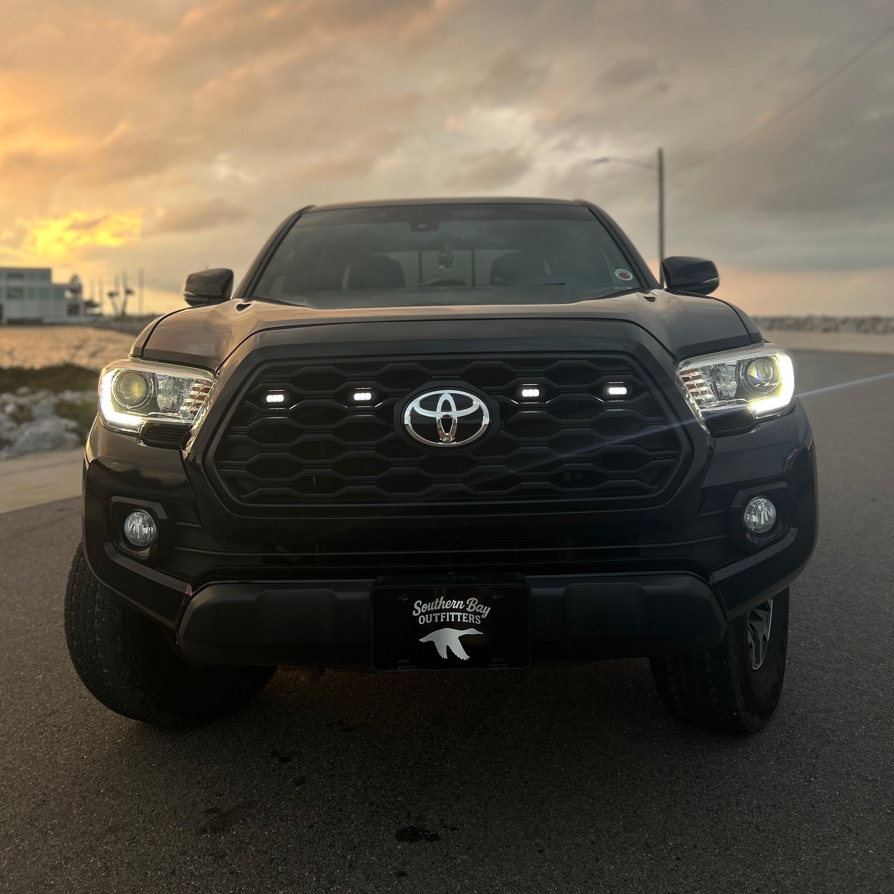 Southern Bay Chrome Logo Plate